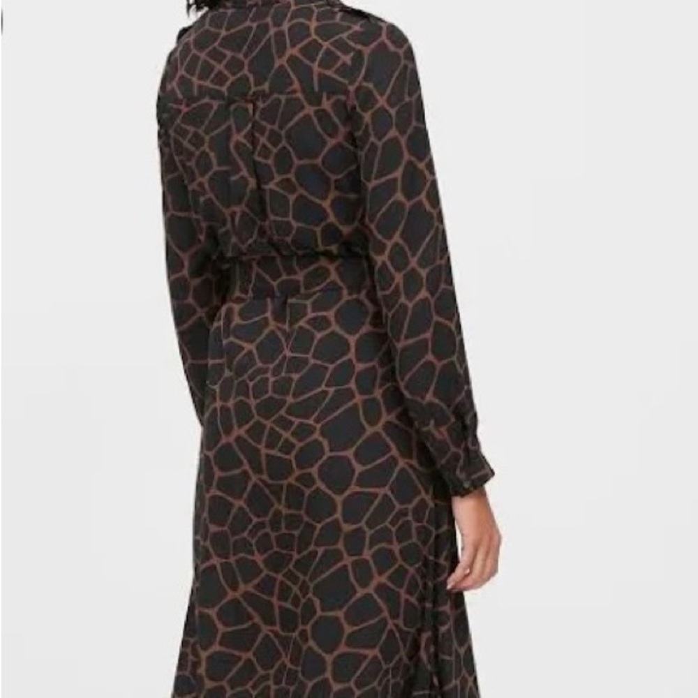 Banana Republic Print Shirt Dress